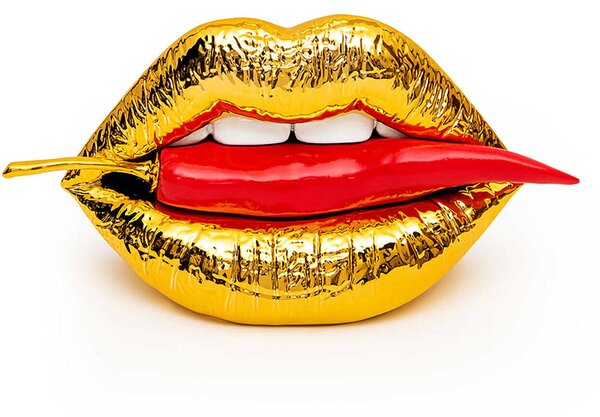 MINI BOCCA ORO PEPERONCINO ROSSO ART. BPP0348 SEQUENZE