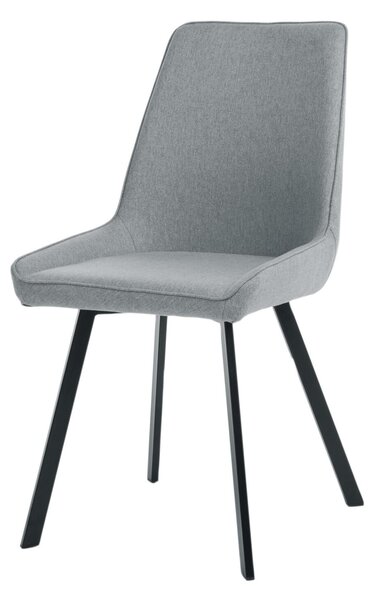 Sedia Seduta e schienale in microfibra MOD. FOX dimensioni 48x60x h 87 cm - peso 6 kg Gambe e struttura in metallo colore Acquamarina