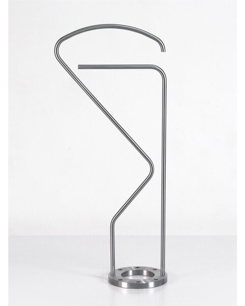 Servomuto tubo di in metallo in metallo Base In Acciaio LOGARITMA dimensioni 25x46x h112,5 cm peso 17 kg colore cromo