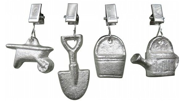 Set di 8 pesi per tovaglie Giardino - Esschert Design