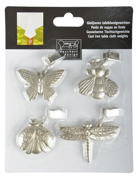 Set di 8 pesi per tovaglie Giardino - Esschert Design