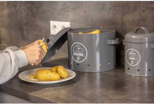Cassetta per patate in acciaio Secret Du Potager - Esschert Design