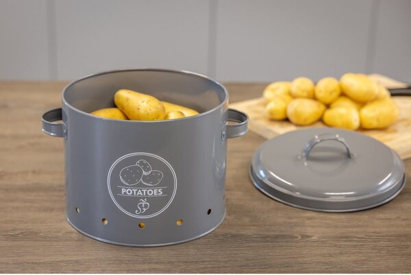 Cassetta per patate in acciaio Secret Du Potager - Esschert Design