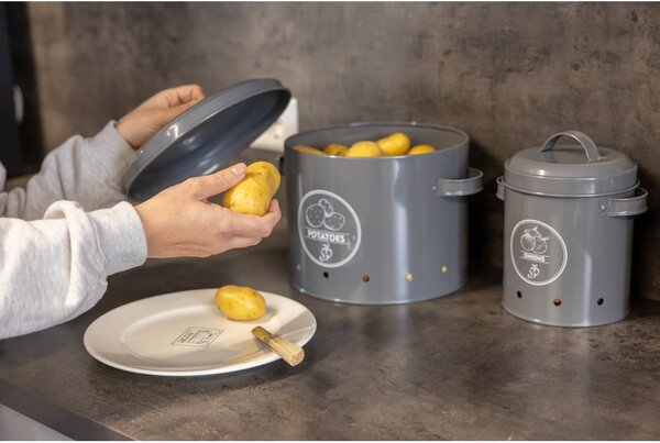 Cassetta per patate in acciaio Secret Du Potager - Esschert Design