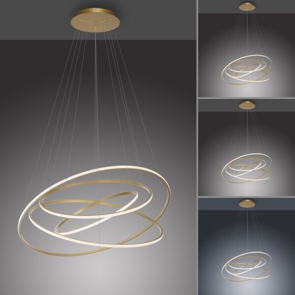 Paul Neuhaus 2124-60 - Lampadario a sospensione con filo LED dimmerabile TESSARA LED/97W/230V + +TC