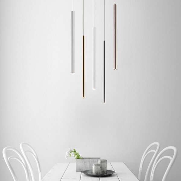 Zuma Line P0461-01A-K4K4 - Lampadario LED a sospensione con filo LOYA LED/5W/230V oro