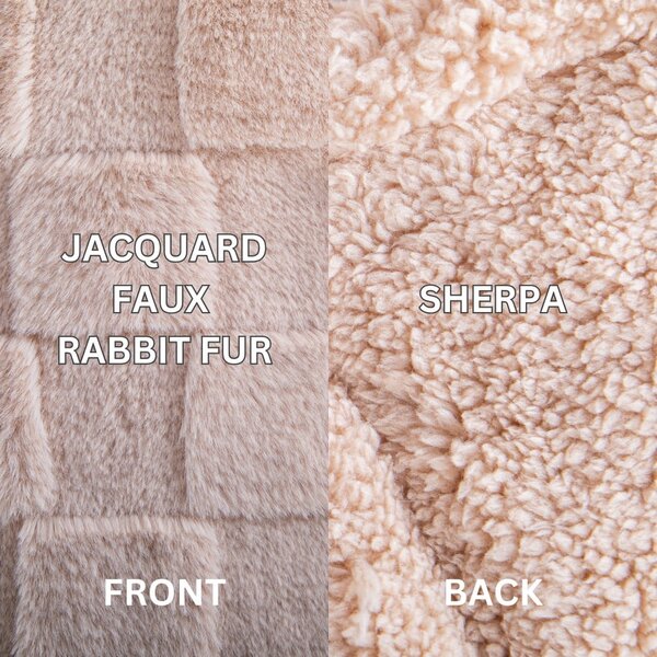 Coperta marrone in micropile 150x200 cm Rava – Tiseco Home Studio
