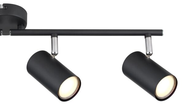 Globo 57914-4 - Faretto ALLVI 4xGU10/25W/230V nero