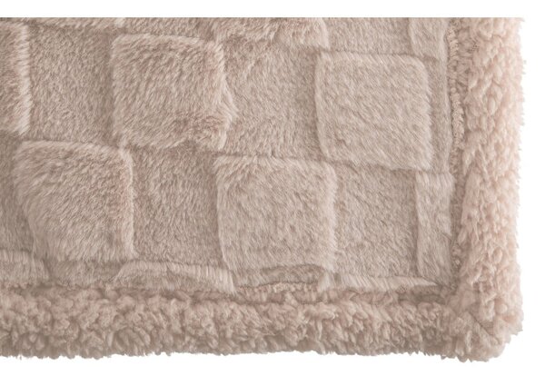 Coperta beige in micropile 150x200 cm Rava – Tiseco Home Studio