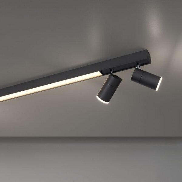 Paul Neuhaus 6121-13 - Faretto LED dimmerabile 4xLED/4W/230V + LED/9W+RC