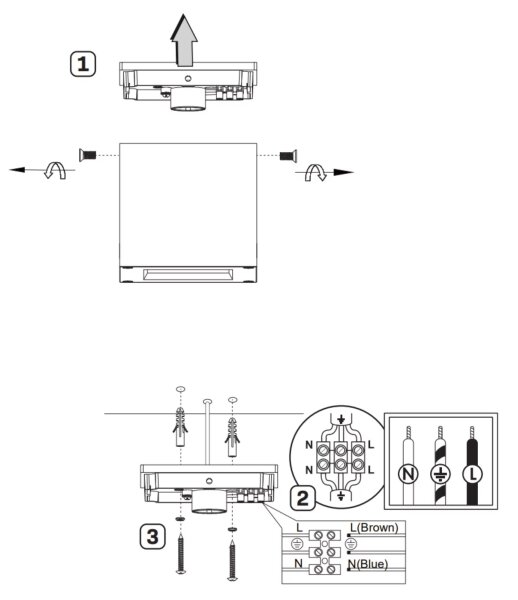 Applique da esterno MORRIS 1xGU10/35W/230V IP54
