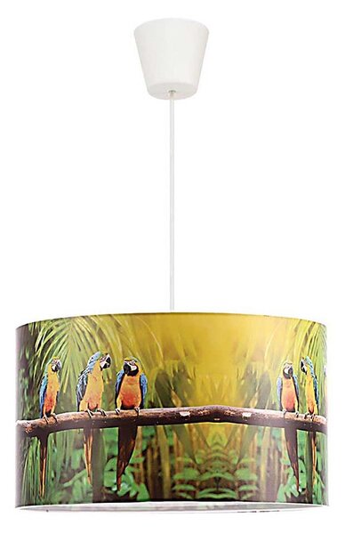 Duolla - Lampadario a sospensione per bambini PARROTS 1xE27/40W/230V diametro 35 cm