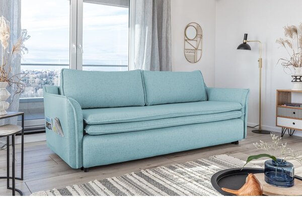 Divano letto azzurro Charming Charlie - Miuform