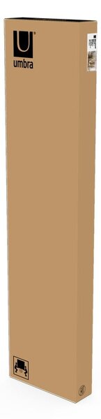 Set da corridoio in legno naturale di eucalipto bianco Bellwood - Umbra