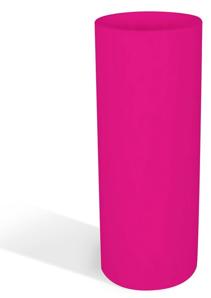 Vaso Porta vaso, BAROCCO in polietilene 35xh90 cm Modello Ionico spessore 2 mm colore Viola