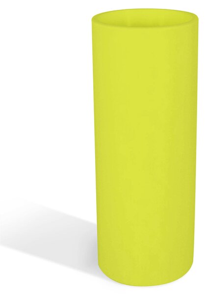 Vaso Porta vaso, BAROCCO in polietilene 35xh90 cm Modello Ionico spessore 2 mm colore kiwi