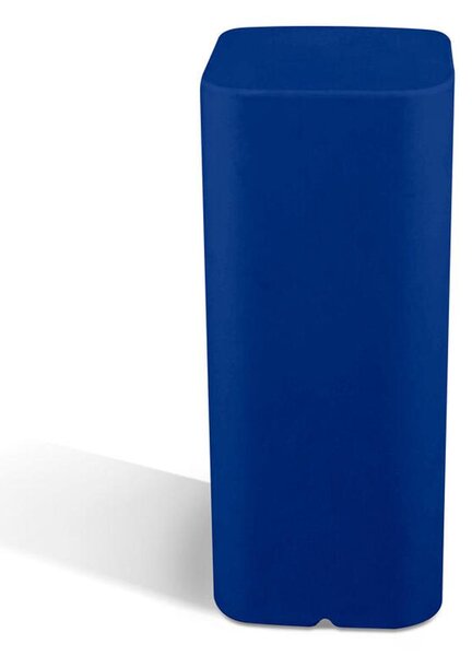 Colonna in polietilene, SWEET TABLE 70 Dimensioni 30x30x h70 cm ideale per un ambiente esterno ed interno colore blu