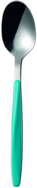 Cucchiaino da caff� My Fusion Set 6 pezzi in acciaio inox 18/10 (AISI 304) manico in ABS Azzurro lavabili in lavastoviglie