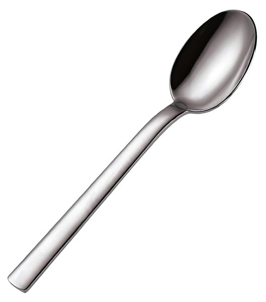Cucchiaino moka CHEF 110 mm in acciaio 18.10 AISI430 manico in acciaio lucido lavabili in lavastoviglie