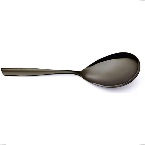 Pala riso Eleven Acciaio inox 18/10 PVD Black Eleven lunghezza 262 mm spessore 2,5 mm nero