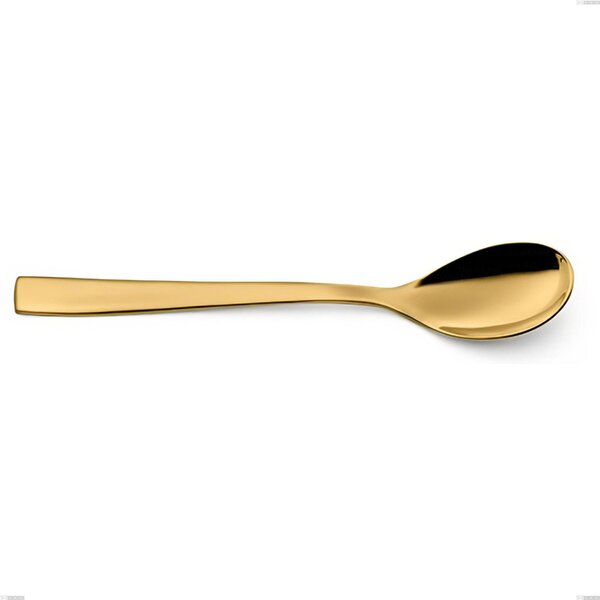 Cucchiaino caff� Etoile PVD Gold, Acciaio 18/10 lucido, spessore 4 mm, lunghezza 147 mm, pvd oro