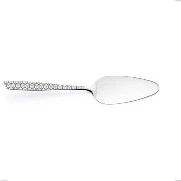 Pala torta eleven exa, Acciaio inox Aisi 304 Acciaio lucido disegno laser, spessore 2.5mm, lunghezza 268 mm