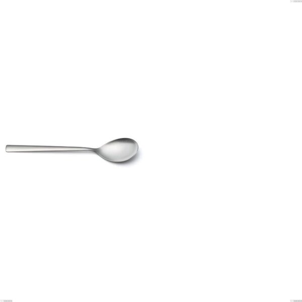 Cucchiaino moka Fashion sabbiato , 18/10 (AISI304) , spessore 3 mm Lunghezza 118 mm inox satinato