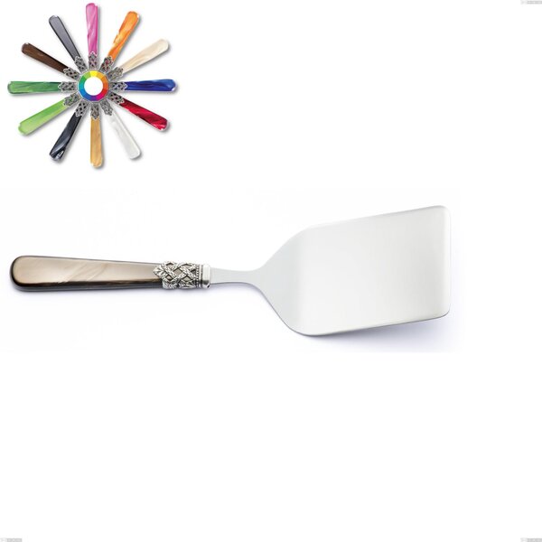 Pala lasagne Ginevra, (acciaio 18.10 aisi304), manico in nylon, Lunghezza 246 mm