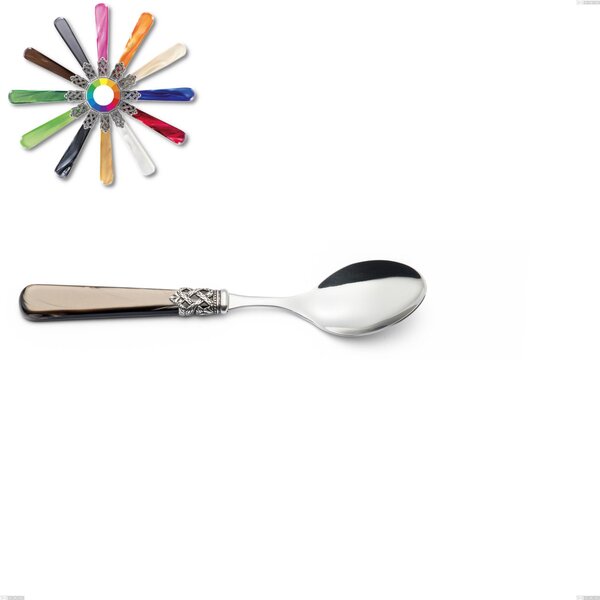 Cucchiaino frutta Ginevra, (acciaio 18.10 aisi304), manico in nylon, lunghezza 188 mm