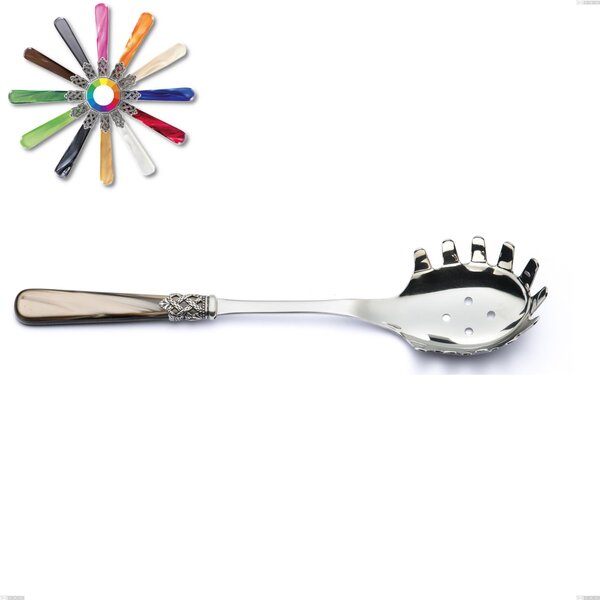 Dosa spaghetti Ginevra, (acciaio 18.10 aisi304), manico in nylon, Lunghezza 236 mm