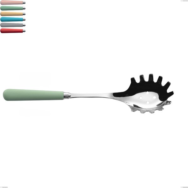 Dosa spaghetti macarons, Acciaio inox 18.10 lunghezza 290 mm manici in acrilico inox lucido