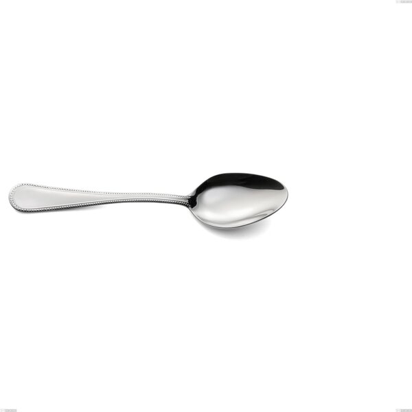 Cucchiaino frutta perles, Acciaio inox Aisi 304 lucido, spessore 2.5 mm, design Classico, lunghezza 182 mm