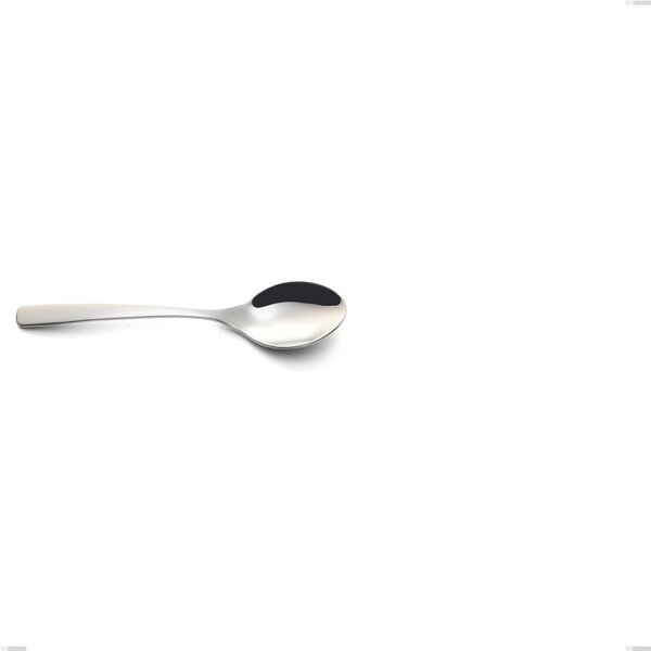 Cucchiaino caff� Onda, Acciaio inox (Aisi 304) lucido, lunghezza 125 mm