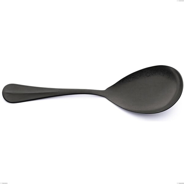 Pala riso Royal Retr� PVD Black, Acciaio inox 18/10 antico, spessore 2.5 mm, lunghezza 257 mm, pvd black