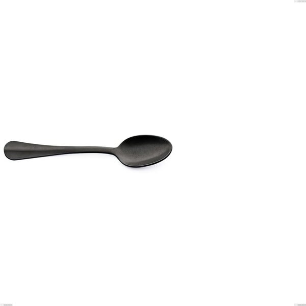 Cucchiaino moka Royal Retr� PVD Black, Acciaio inox 18/10 antico, spessore 2.5 mm, lunghezza 113 mm, pvd black