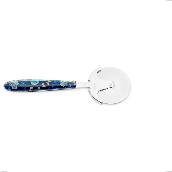 Rotella tagliapizza vero garden, acciaio 18.0 nickel free, manicatura pbt sublimato acciaio lucido, lunghezza 190 mm