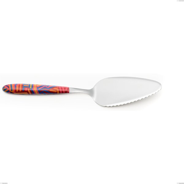 Pala torta vero linear, acciaio 18.0 nickel free, manicatura pbt sublimato acciaio lucido, lunghezza 257 mm
