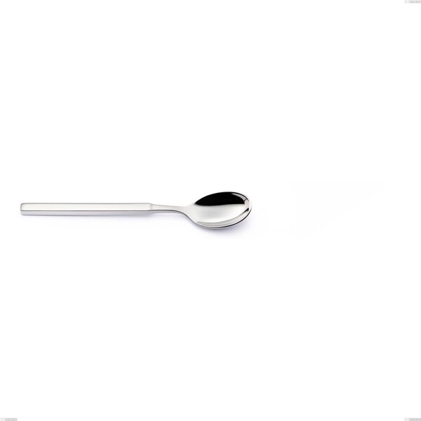 Cucchiaino caff� Zeus Inox, acciaio forgiato lucido 18/10 (AISI 304)-lunghezza�140 mm