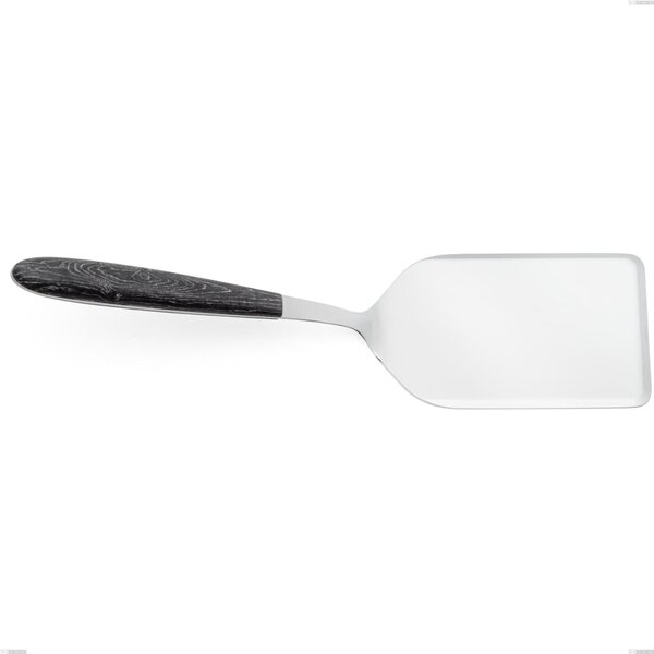 Pala lasagne vero wenge, acciaio 18.0 nickel free, manicatura pbt sublimato acciaio lucido, lunghezza 240 mm