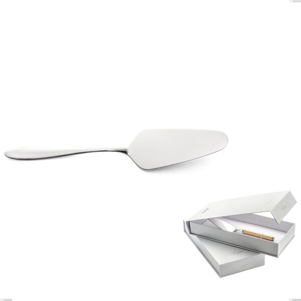 Confezione a libro 1 pezzo pala torta armonia, Acciaio inox Aisi 304 lucido, spessore 3 mm