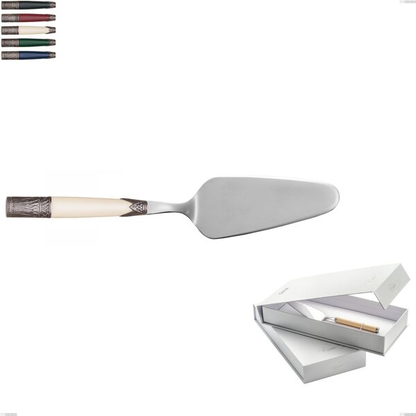 Confezione a libro 1 pezzo pala torta aria, acciaio 18/10 aisi304 colorato