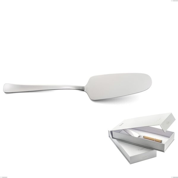 Confezione a libro 1 pezzo pala torta doram, Acciaio inox Aisi 304 lucido, spessore 2.5 mm