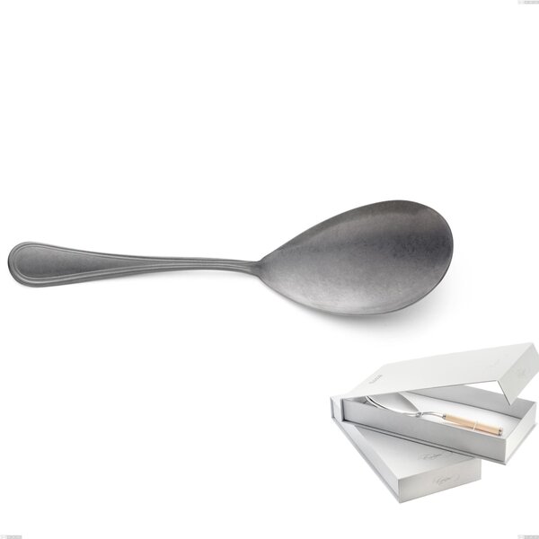 Confezione a libro 1 pezzo pala riso Impero Retro, Acciaio inox (Aisi 304) vintage