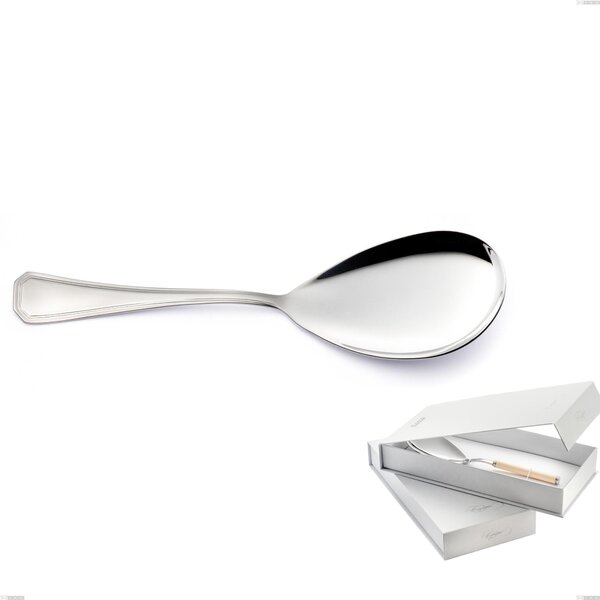 Confezione a libro 1 pezzo pala riso Savoia, Acciaio inox 18.10 (AISI304), spessore 2.5 mm