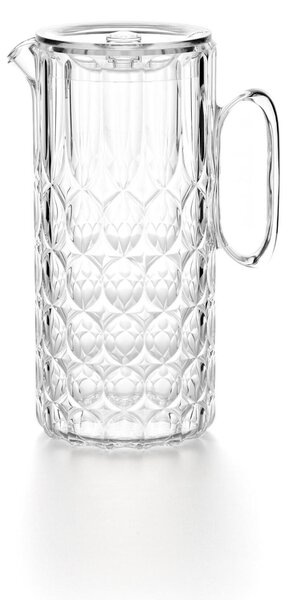 Caraffa con coperchio SAN, Bio-based SMMA Dimensioni 11,3x16,9x h28,8 cm - 1750 cc- 1750 cc VANITY BPA FREE in Scatola Guzzini