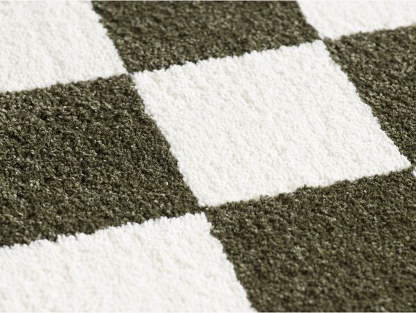 Tappeto verde/color crema 200x290 cm Bistro – ESTE