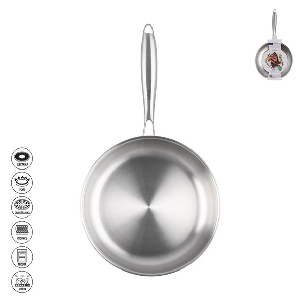 Padella in acciaio inox ø 24 cm Steela – Orion
