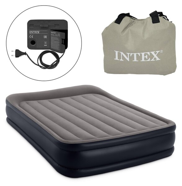 Materasso gonfiabile 203x152 cm con pompa, marca INTEX, modello 64136ND