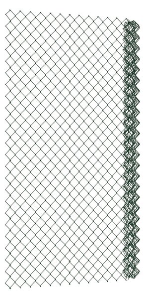 Rotolo di rete metallica a torsione semplice Ideal verde L 25 x H 1.5 m