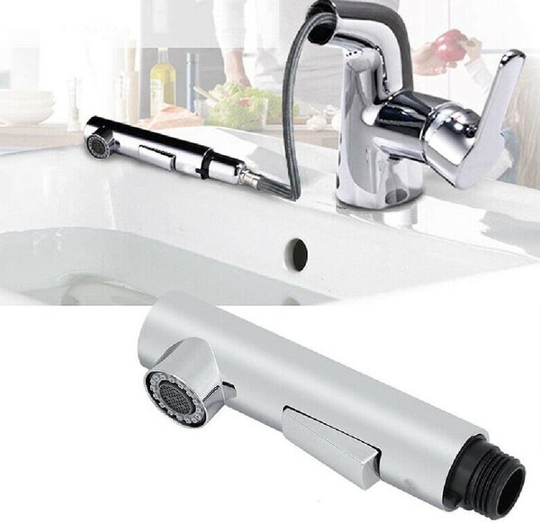 Grohe QuickFix Start 303072431 miscelatore cucina estraibile nero